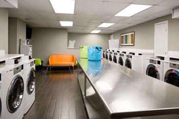Modern Laundry Room at Park Adams Apartments, Virginia